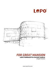 LOPO 테라코타 패널 카탈로그 2018